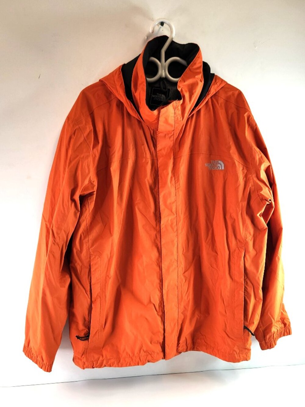 North Face Hyvent Mens Outer Layer Rain Jacket Size XL Orange